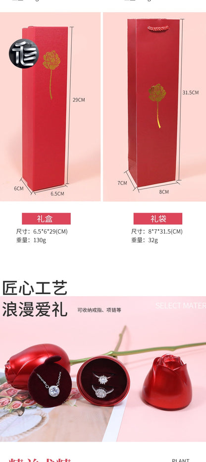 Married Ring Box for Engagement – Personalized Wedding Jewelry Gift Box,Luxury Jewelry Gift Box