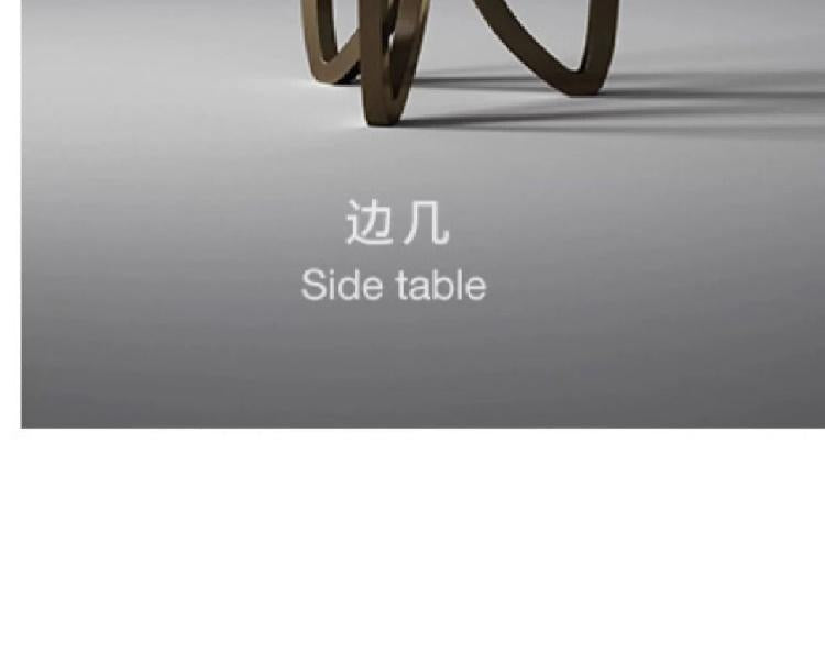 Middle ancient style high-end walnut round coffee table