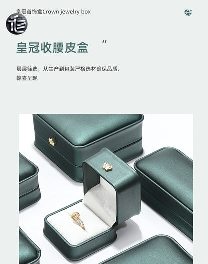 Leather Jewelry Box,Engagement Ring Box,Custom Jewelry Box for Small Business