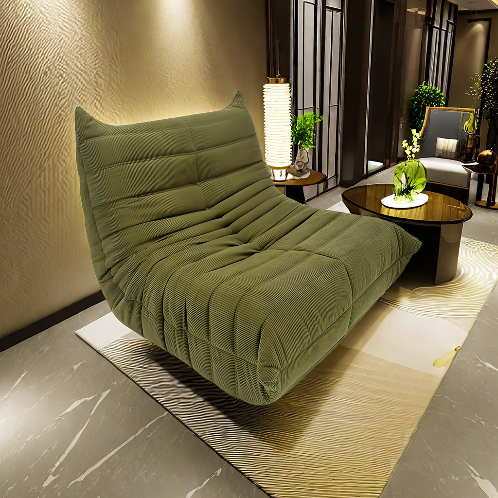 Compress  sofa-YF407-1 BLACKISH GREEN