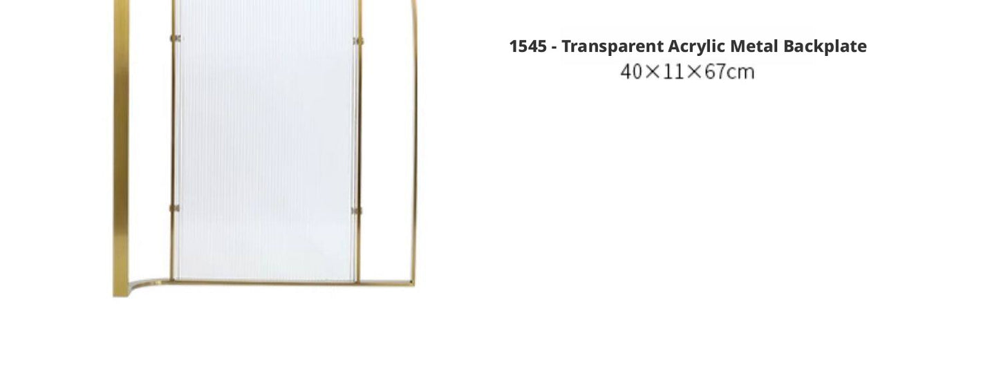 Minimalist Gold Metal Riser - Geometric Display for Shop