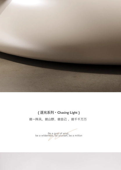Cobblestone coffee table Modern simple marble can rotate oval designer shaped home low few