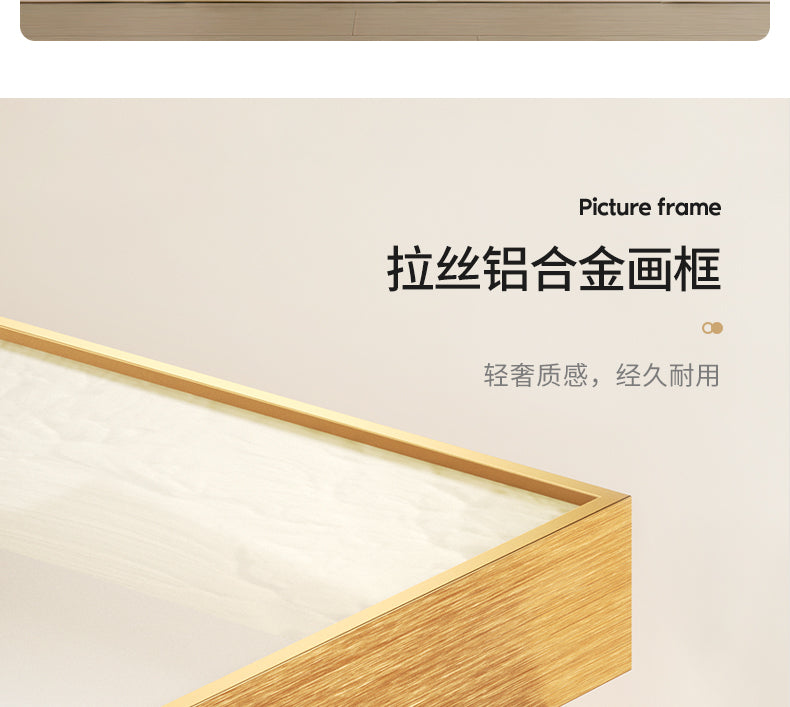 Flower cream style three-dimensional relief living room decoration painting simple high-level sense sofa background wall hanging painting triplet mural