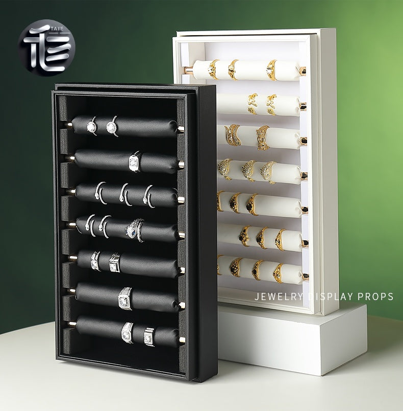 Ring box.Display Jewelry Box | Large Capacity Foldable Organizer | Trays for Vendors & Exhibitors