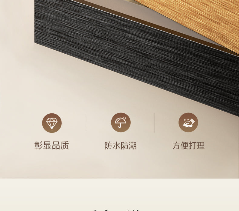 Backed by the mountain living room decorative painting modern simple sofa background wall hanging painting advanced sense atmosphere triplet wall painting