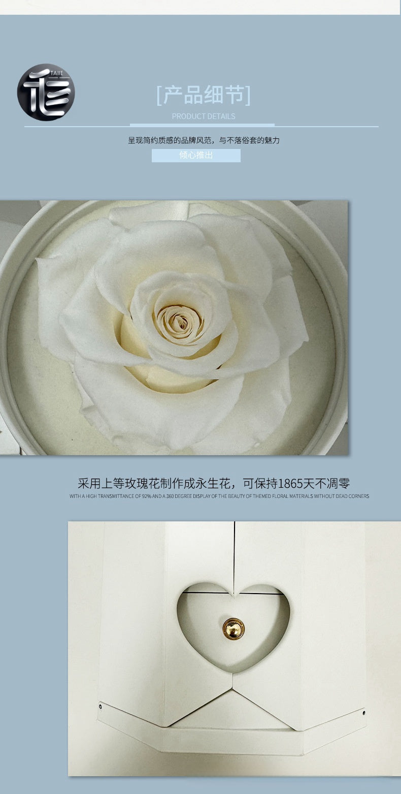 Ring Box for Proposal – Velvet Lined Wedding Ring Holder, Small Luxury Gift Box for Engagement,jewelry box