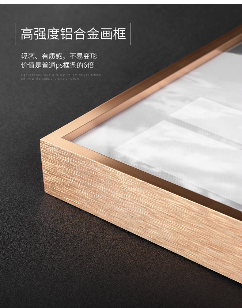 Crystal porcelain painting woman decorative painting black and white bed, bedroom, office personality hanging painting three art wall painting