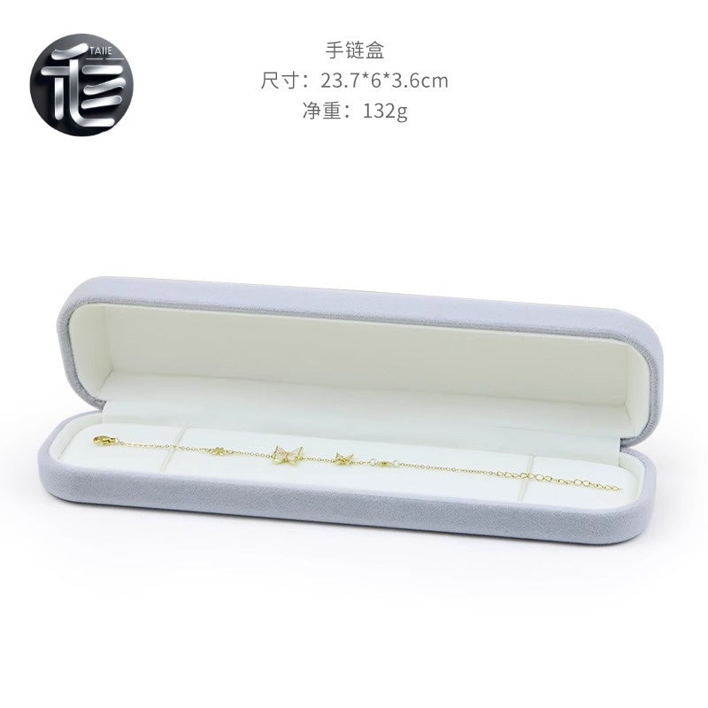 Engagement Ring Box Velvet – Wedding Ring Holder for Proposal, Luxury Heart-Shaped Jewelry Gift Box,Custom Jewelry Box for Small Business