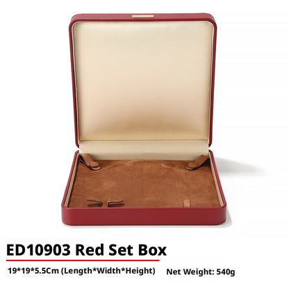 Bulk Jewelry Packaging for Small Business | Faux Leather Exterior
