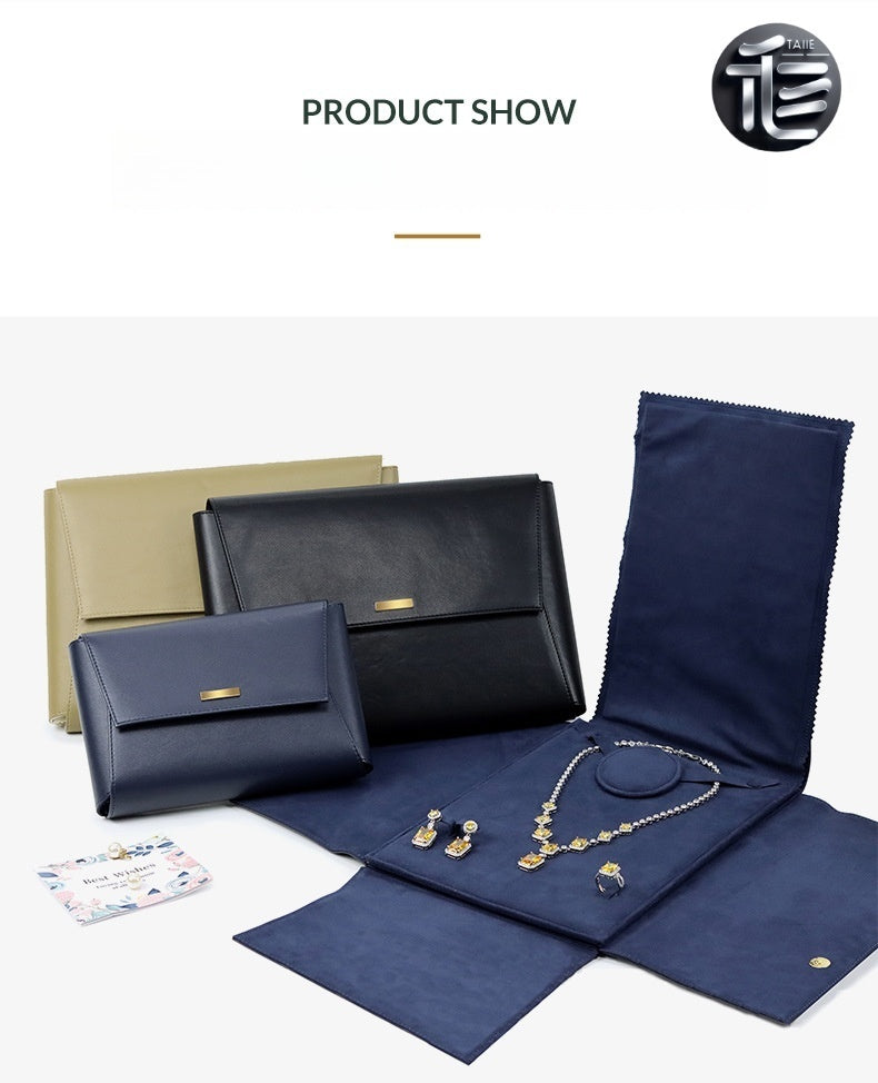 Suede jewelry roll,Leather jewelry organizer,Jewelry travel case,Jewelry organizer for travel