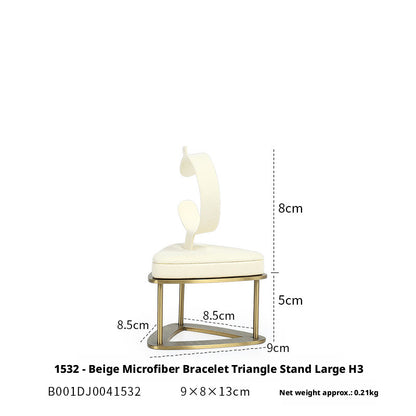 Minimalist Gold Metal Riser - Geometric Display for Shop