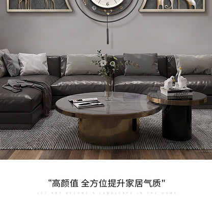 Modern light luxury living room decorative painting backed by a mountain sofa background wall hanging painting advanced sense atmosphere luminous wall painting
