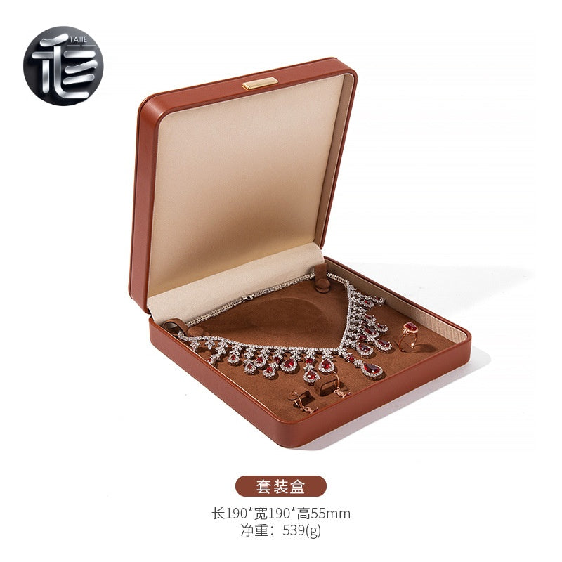 Jewelry Box,Ring Box,Necklace Box,Leather Jewelry Box,Valentine’s Day Jewelry Box,Custom Jewelry Box for Small Business