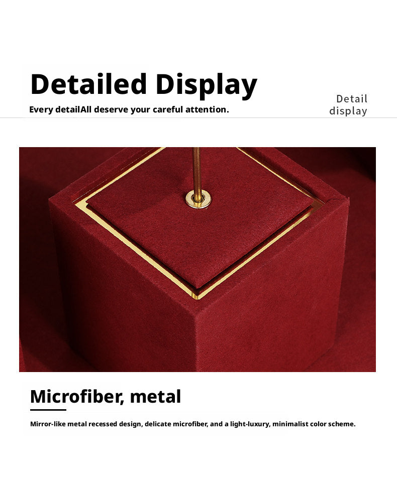Industrial Metal Necklace Display - Rustic Holder for Booth