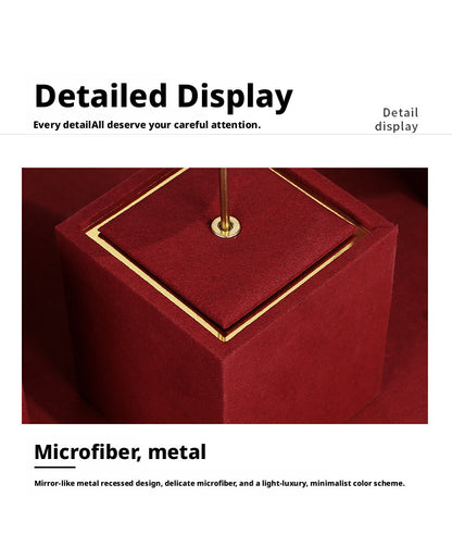 Industrial Metal Necklace Display - Rustic Holder for Booth