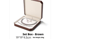 PU Leather Ring Box | Golden Velvet Interior for Engagement