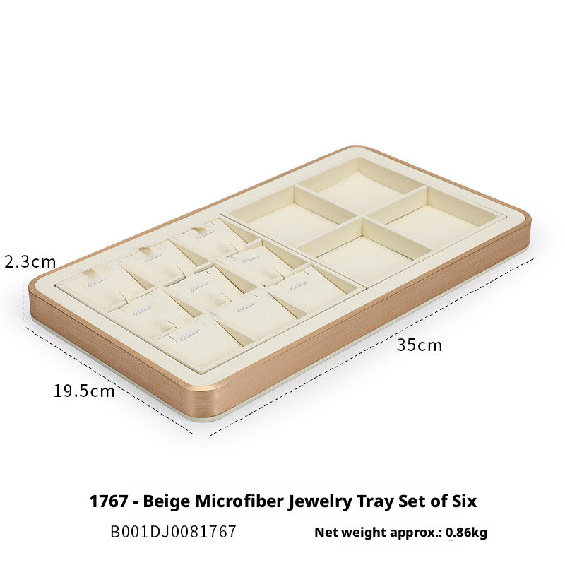 Minimalist Gold Metal Riser - Geometric Display for Shop
