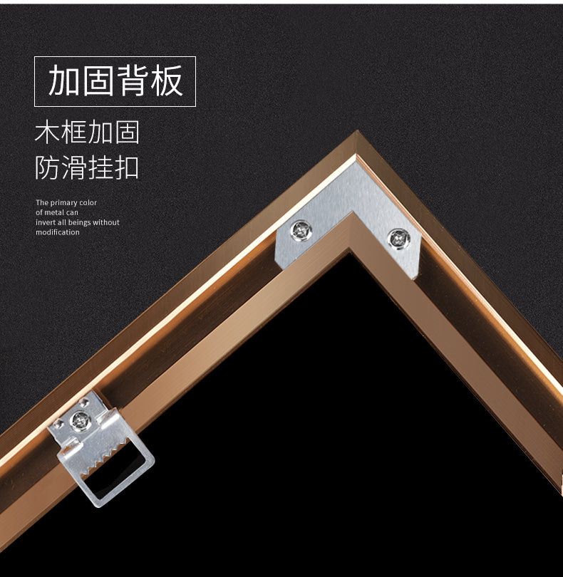 Modern dining room double decorative painting light luxury kitchen dining room hanging painting atmospheric corridor corridor simple murals