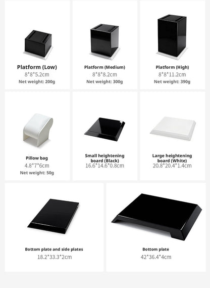 Metal Watch Display Box - 12 Slot Stainless Steel Showcase for Men