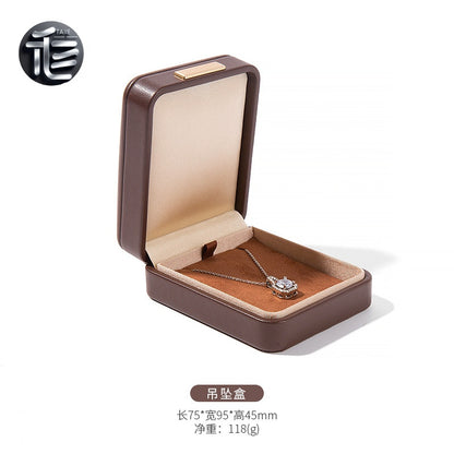 Jewelry Box,Ring Box,Necklace Box,Leather Jewelry Box,Valentine’s Day Jewelry Box,Custom Jewelry Box for Small Business