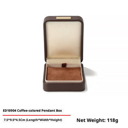 Bulk Jewelry Packaging for Small Business | Faux Leather Exterior