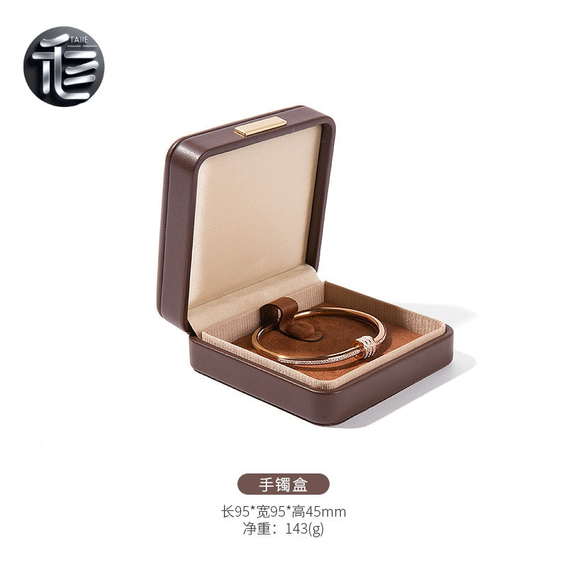 Jewelry Box,Ring Box,Necklace Box,Leather Jewelry Box,Valentine’s Day Jewelry Box,Custom Jewelry Box for Small Business