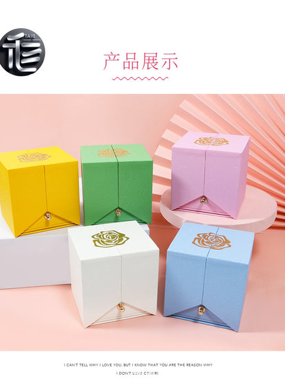 Mother's Day Jewelry Box – Elegant Gift for Mom, Personalized Floral Keepsake Organizer,jewelry box