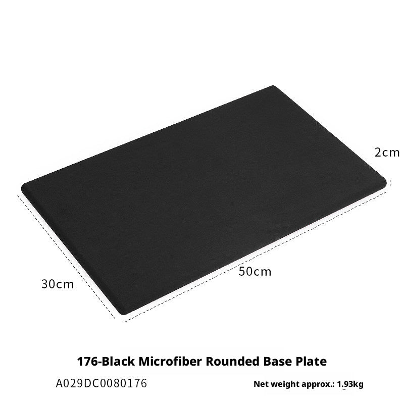Finger Ring Display Tray - Black Metal Holder for Counter