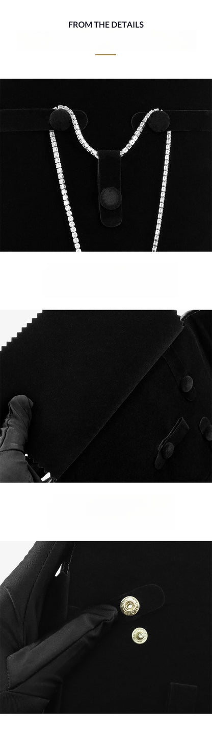 Jewelry travel case,Leather jewelry organizer,Suede jewelry roll,Necklace holder for suitcase