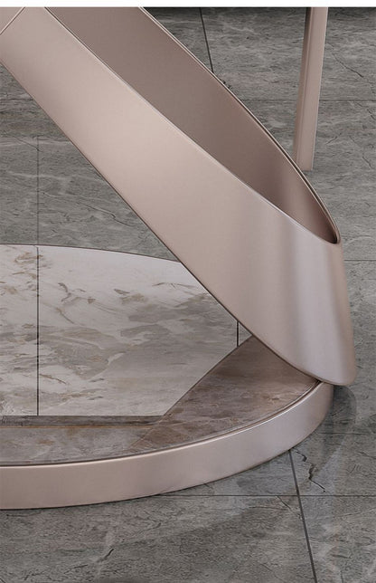 Home 10 people with turntable table modern light luxury high-end villa electric large round 1.8m table