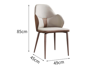 Modern style light luxury dining chair