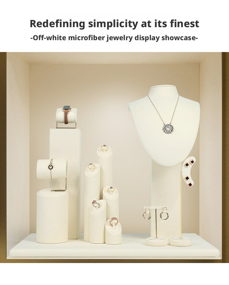 Metal Jewelry Display Set - Adjustable Bracelet Stands