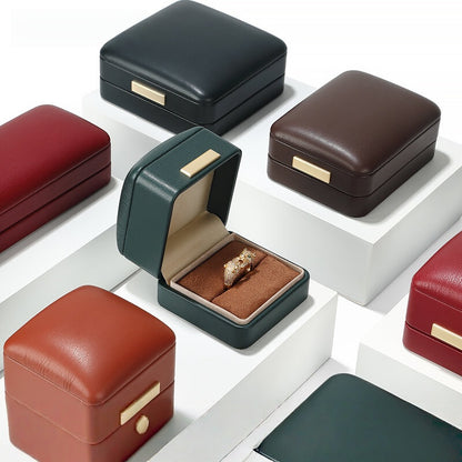 Bulk Jewelry Packaging for Small Business | Faux Leather Exterior