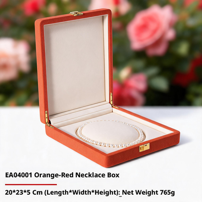 Wooden Double Door Jewelry Box, Large Capacity Storage Organizer for Earrings Bracelets