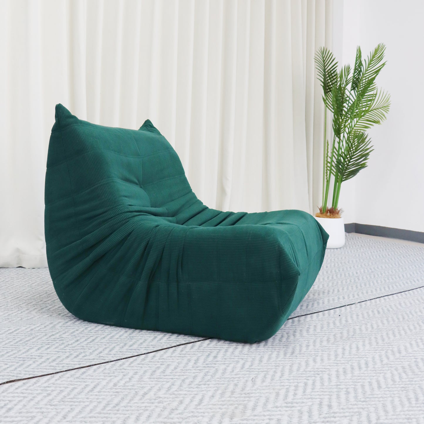 Compress  sofa-YF407-1 DARK-GREEN