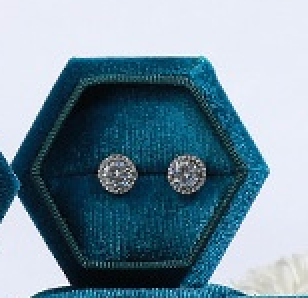 Custom Jewelry Box for Small Business,Velvet Jewelry Box – Premium Ring & Necklace Gift Box for Women, Elegant Wedding Engagement Present