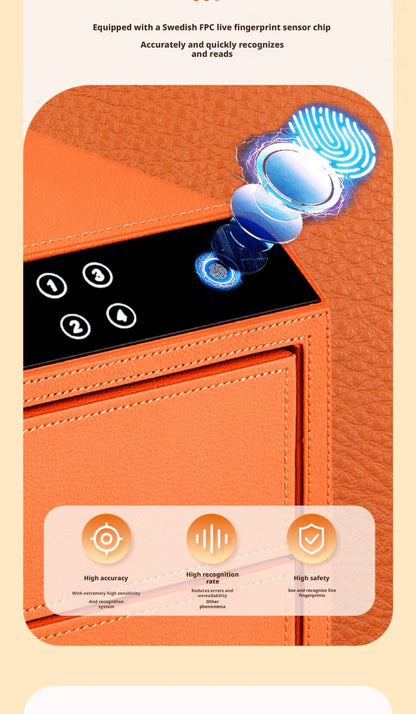 Smart Jewelry Safe Box, App Controlled Electronic Security Case, Multi-Drawer Lockable Storage, Remote Monitor