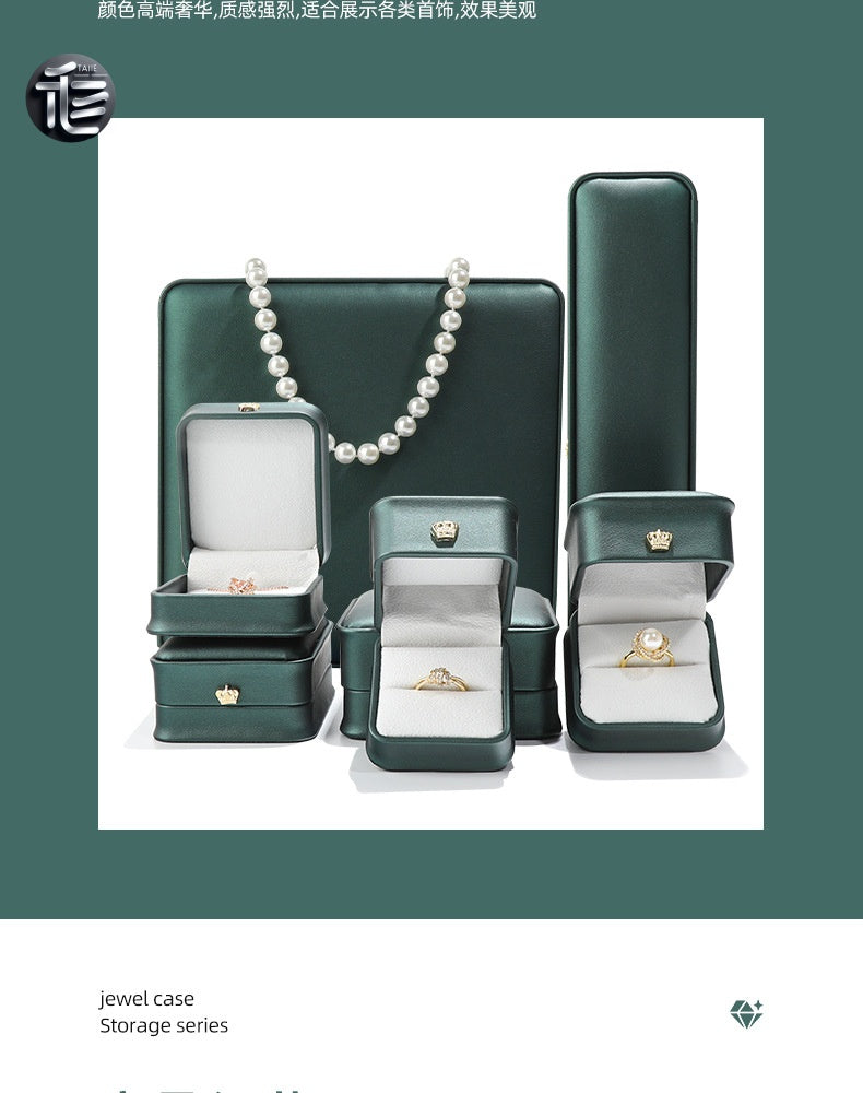 Leather Jewelry Box,Engagement Ring Box,Custom Jewelry Box for Small Business