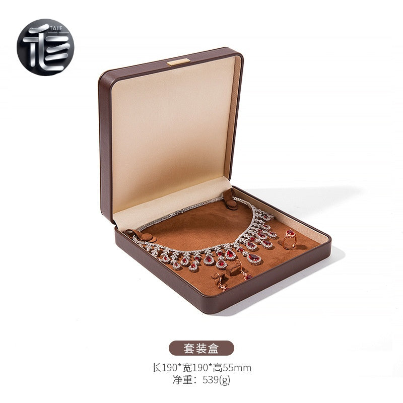 Jewelry Box,Ring Box,Necklace Box,Leather Jewelry Box,Valentine’s Day Jewelry Box,Custom Jewelry Box for Small Business