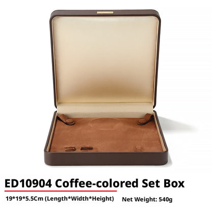Bulk Jewelry Packaging for Small Business | Faux Leather Exterior