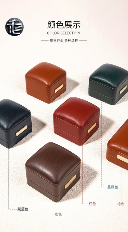 Jewelry Box,Ring Box,Necklace Box,Leather Jewelry Box,Valentine’s Day Jewelry Box,Custom Jewelry Box for Small Business