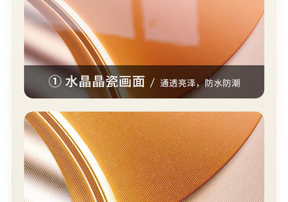 Flower cream style three-dimensional relief living room decoration painting simple high-level sense sofa background wall hanging painting triplet mural