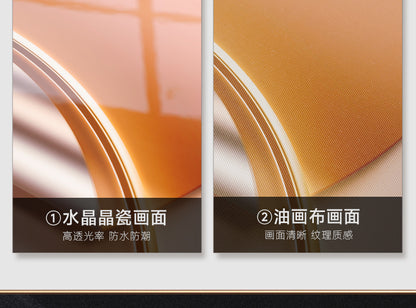 Home and everything xing living room decorative painting new Chinese Chinese knot sofa background wall hanging painting atmosphere high-grade wall painting