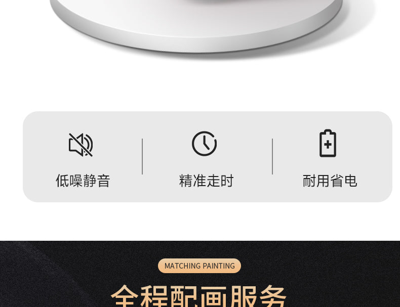 Red Fu clock wall clock living room creative silent clock restaurant decorative painting new Chinese porch atmosphere hanging painting