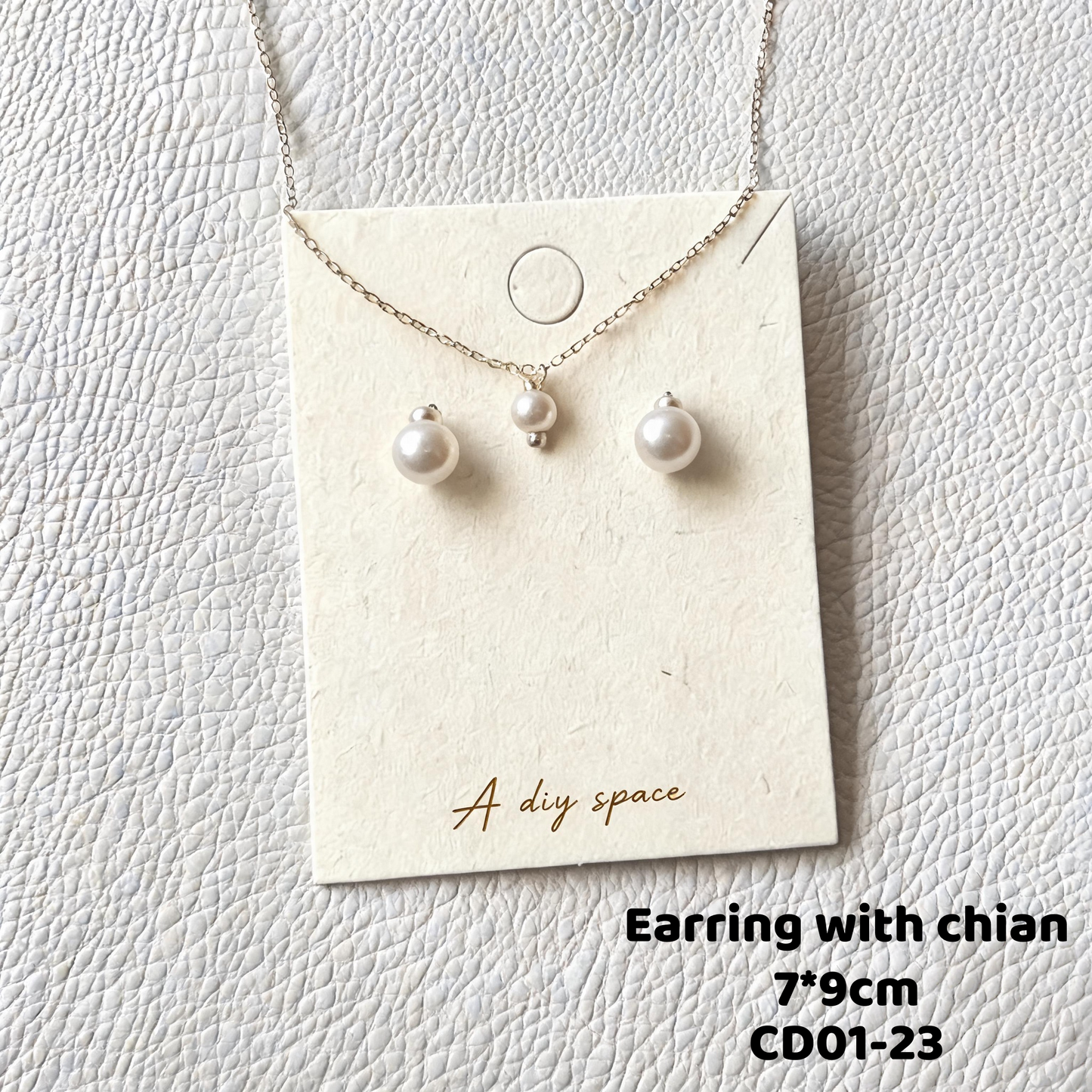 500pcs Eco Matte Jewelry Display Cards, Plant Fiber Paper, Custom Logo Packaging
