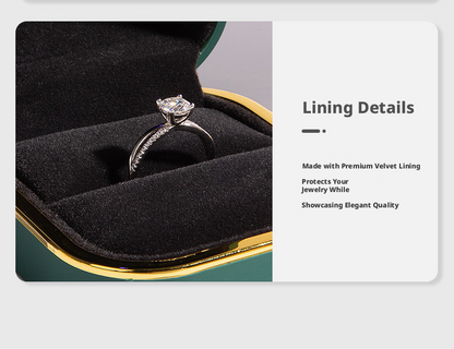 5pcs LED Jewelry Box with Light for Necklace and Ring Proposal Gift