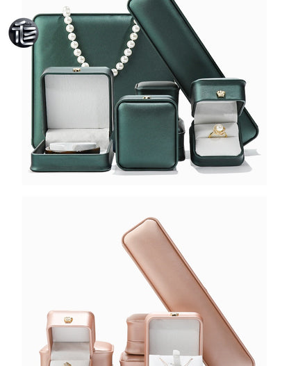 Leather Jewelry Box,Engagement Ring Box,Custom Jewelry Box for Small Business