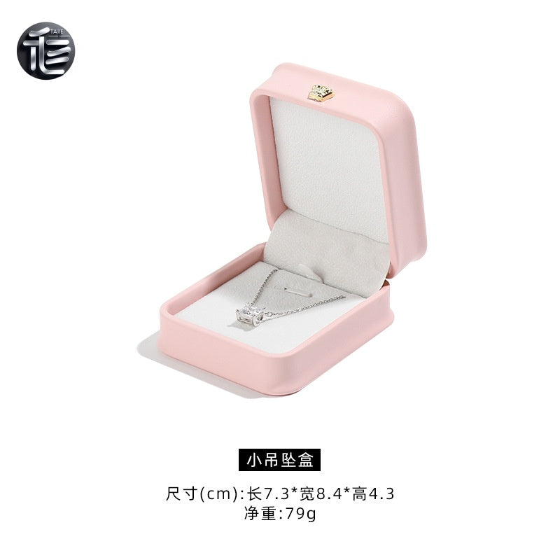 Leather Jewelry Box,Engagement Ring Box,Custom Jewelry Box for Small Business