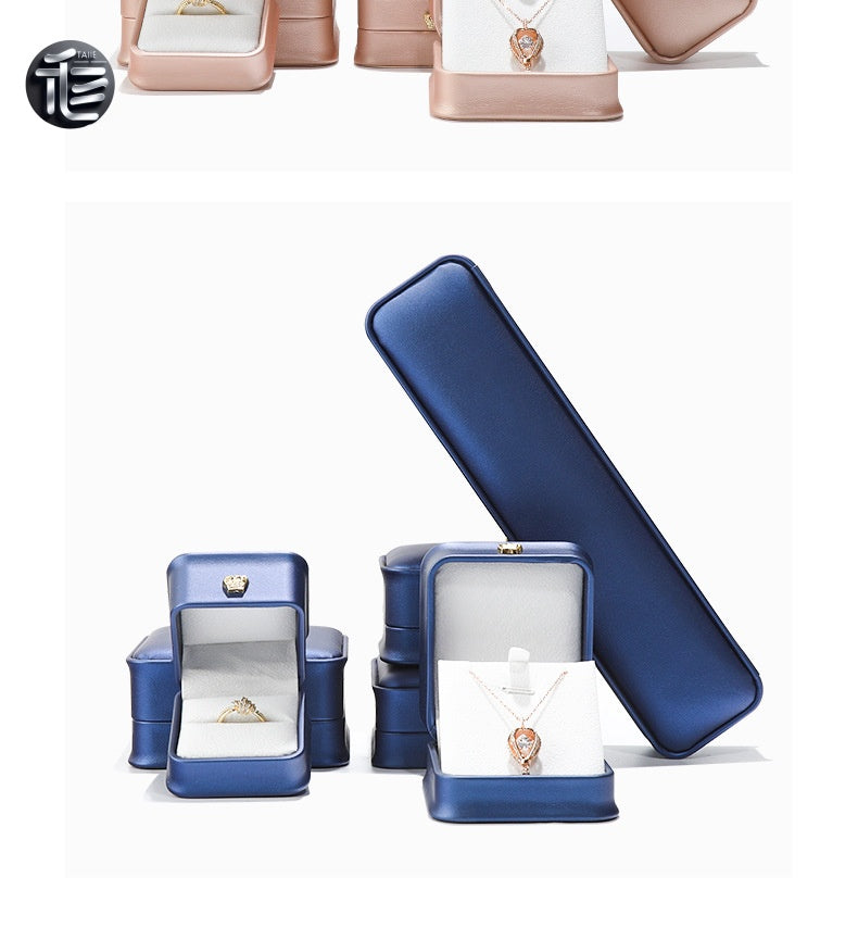 Leather Jewelry Box,Engagement Ring Box,Custom Jewelry Box for Small Business