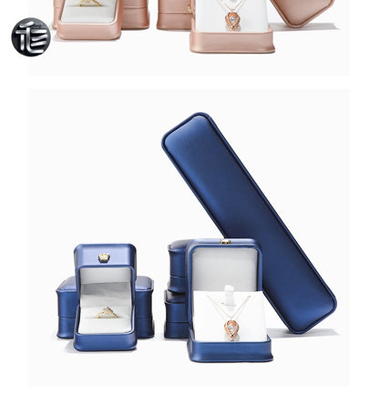 Leather Jewelry Box,Engagement Ring Box,Custom Jewelry Box for Small Business